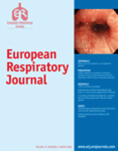 european Respiratory Journal: 33 (3)