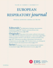 欧洲呼吸杂志:38 (5)gydF4y2Ba