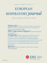 European Respiratory Journal: 39 (4)