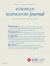 European Respiratory Journal: 40 (5)