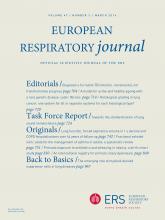 European Respiratory Journal: 47 (3)