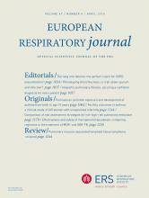 European Respiratory Journal: 47 (4)